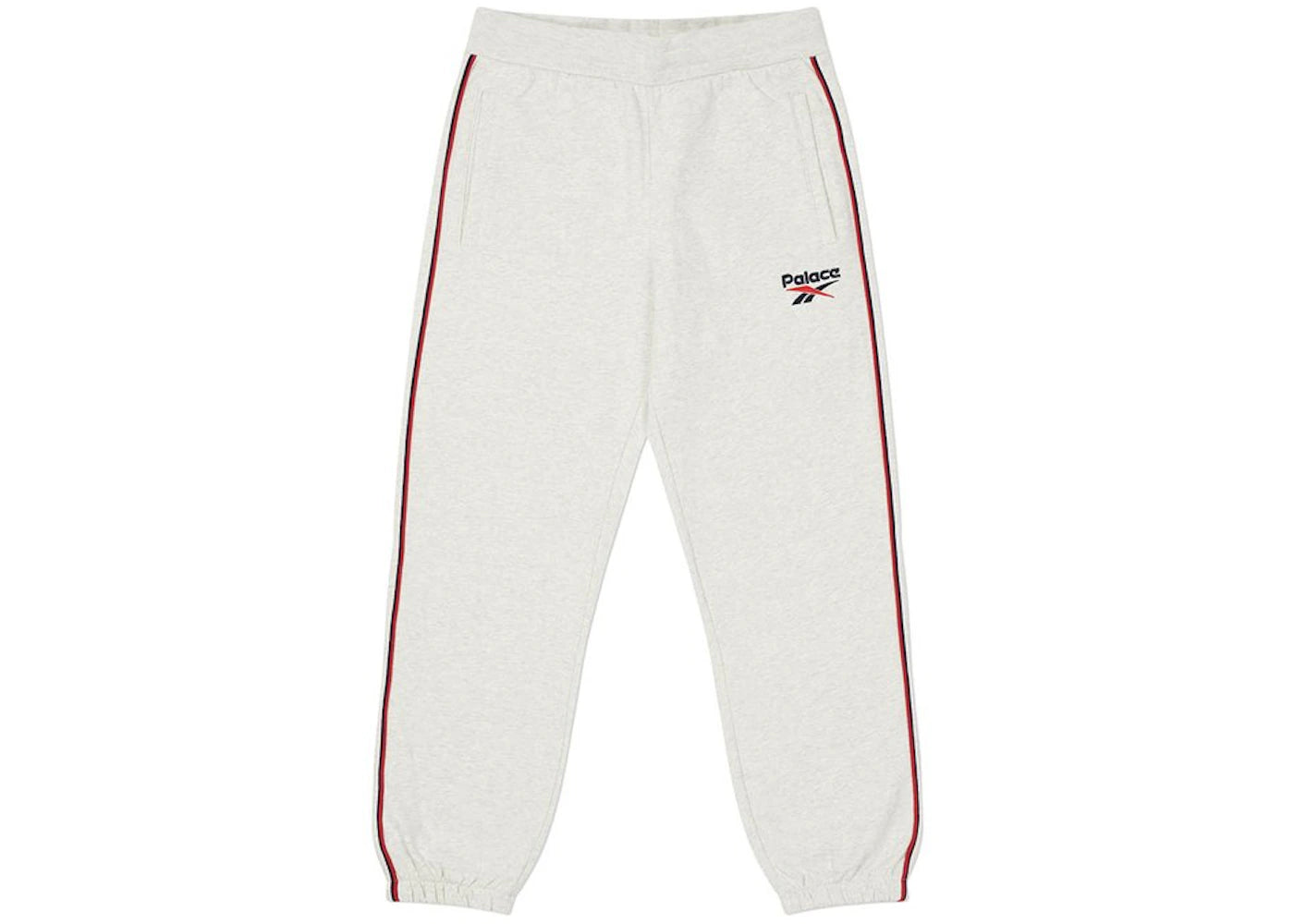 Palace Reebok P-Bok Joggers Light Grey Marl