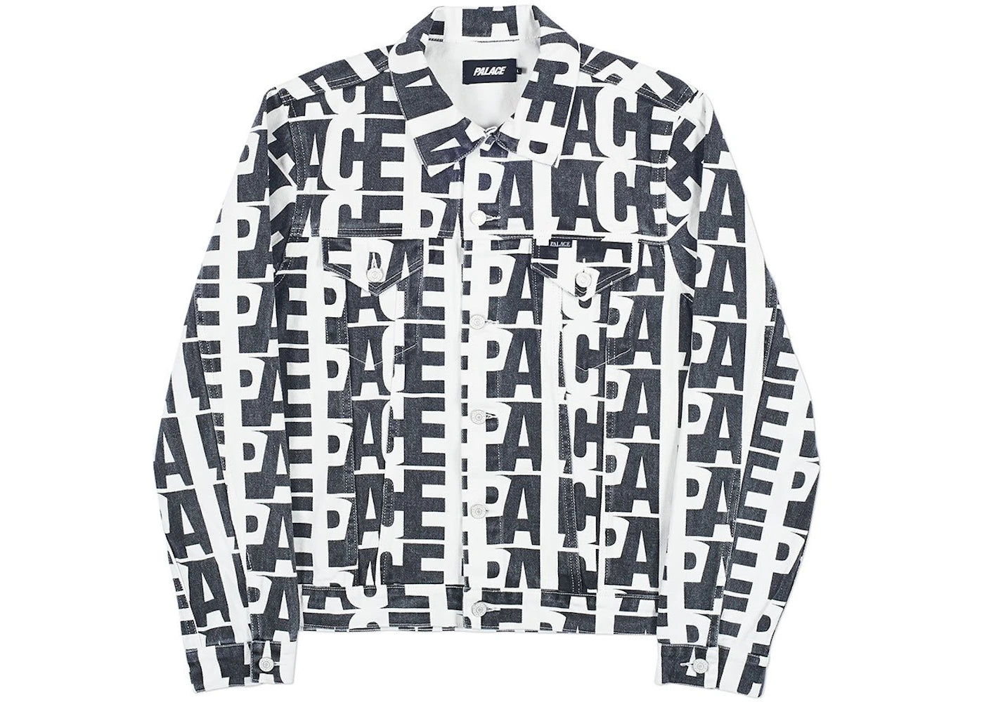 Palace Repeater Donim Jacket White