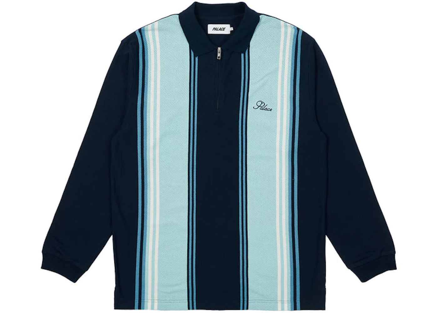 Palace Repo L/S Tee Blue