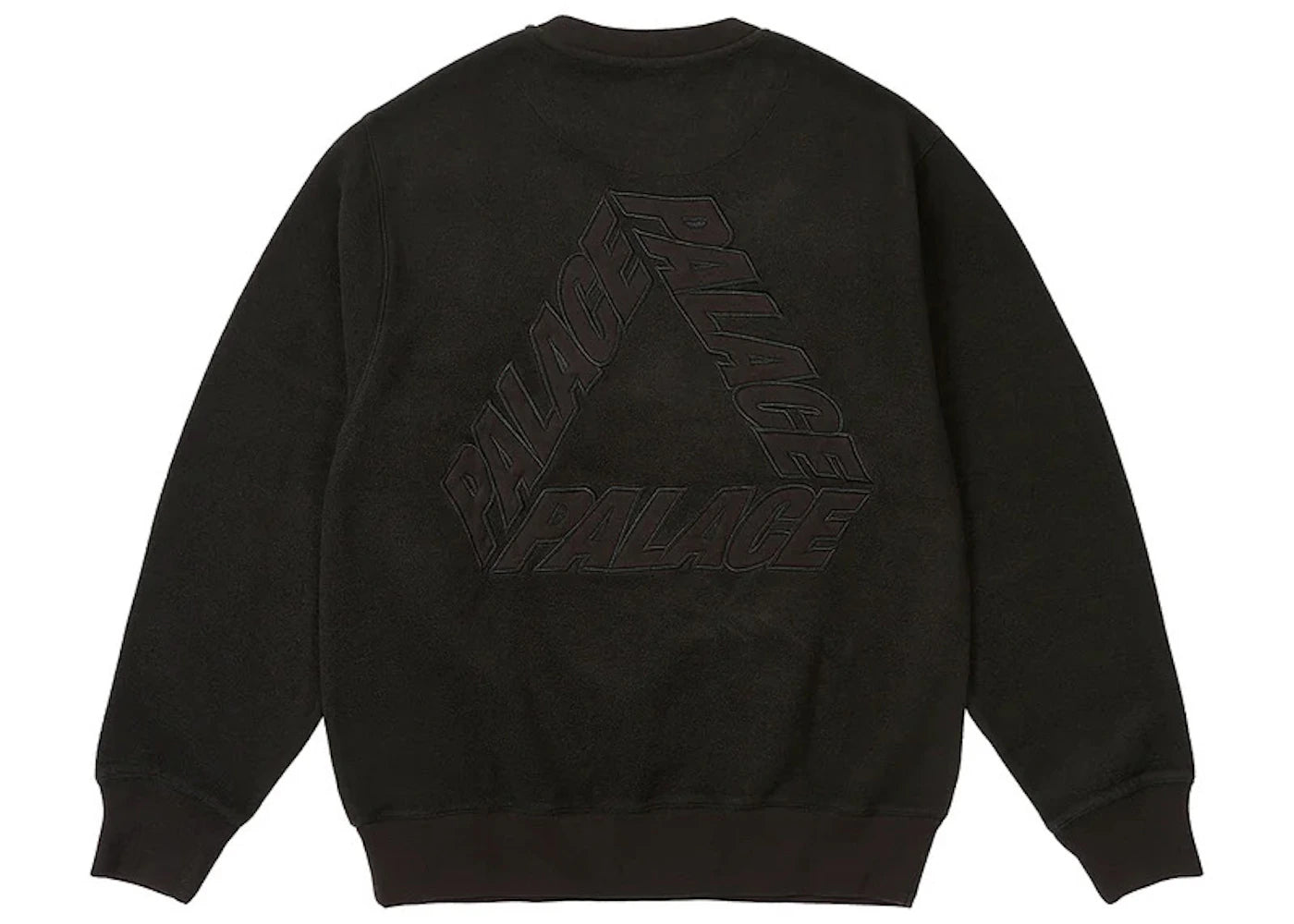Palace Reverse P-3 Crew Black