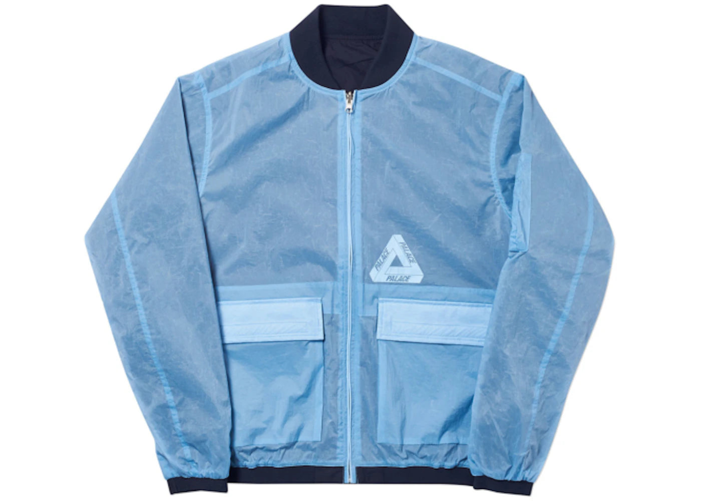 Palace Reversible Overlay Bomber Navy