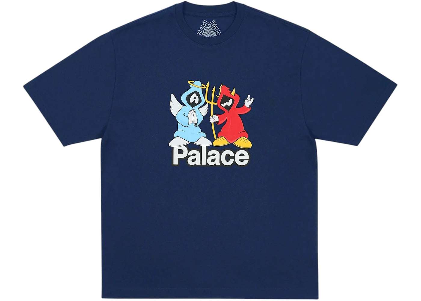 Palace Right And Wrong T-Shirt Navy