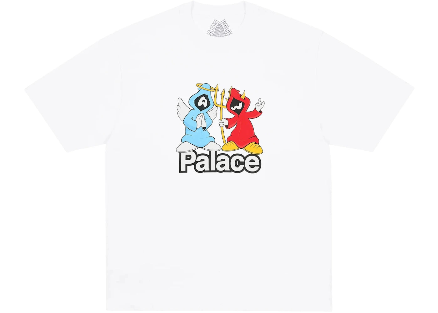 Palace Right And Wrong T-Shirt White
