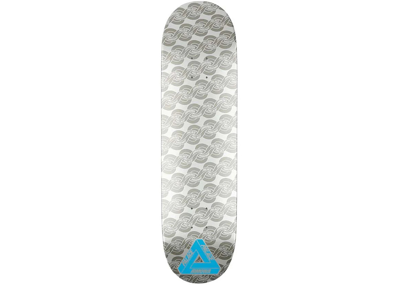 Palace Rimowa Skateboard Deck Silver 8.5