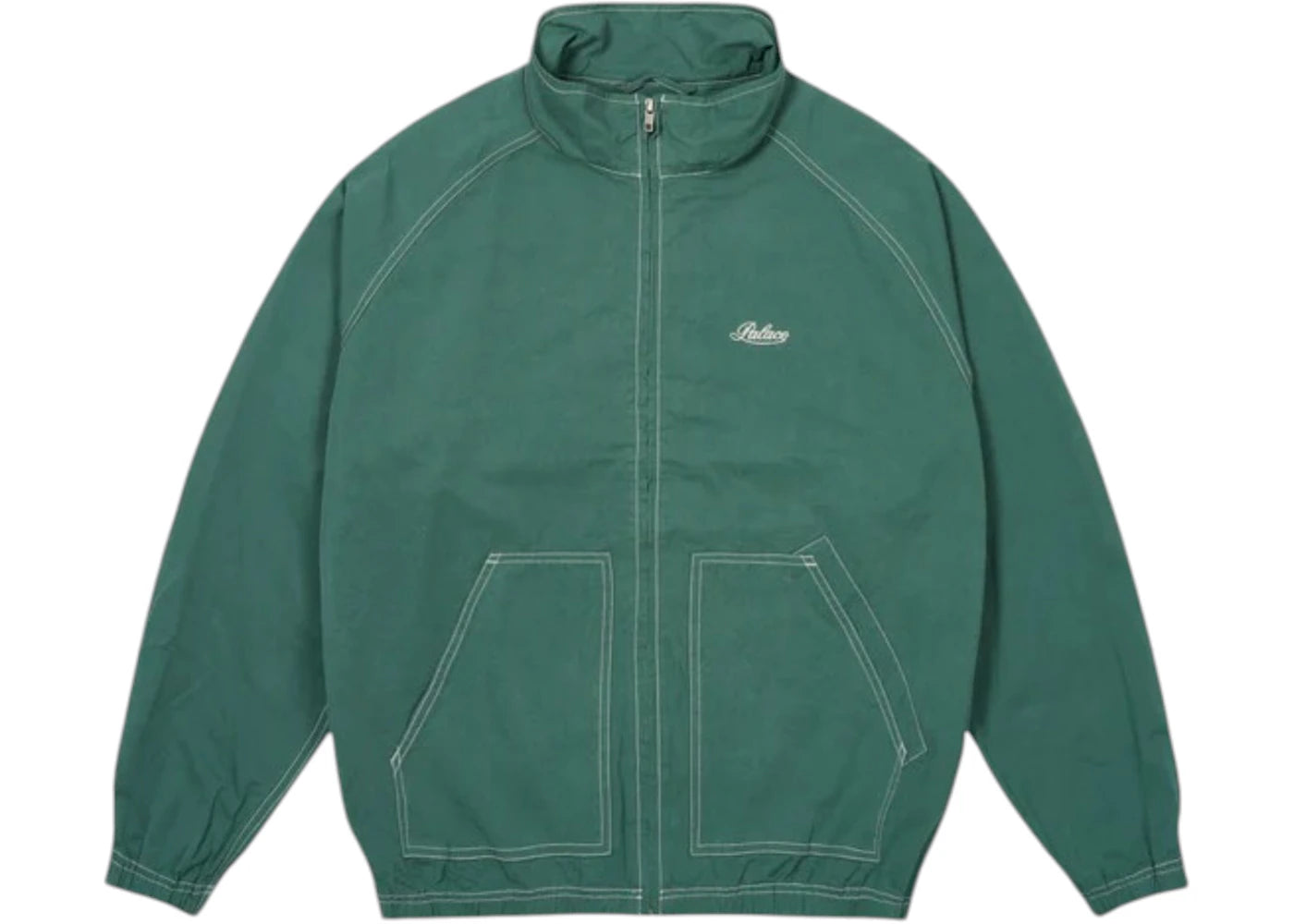 Palace Rinsed Jacket Green