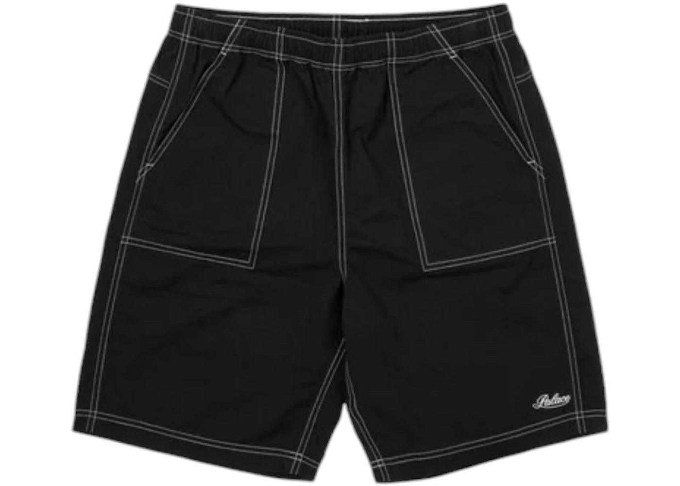 Palace Rinsed Short Black