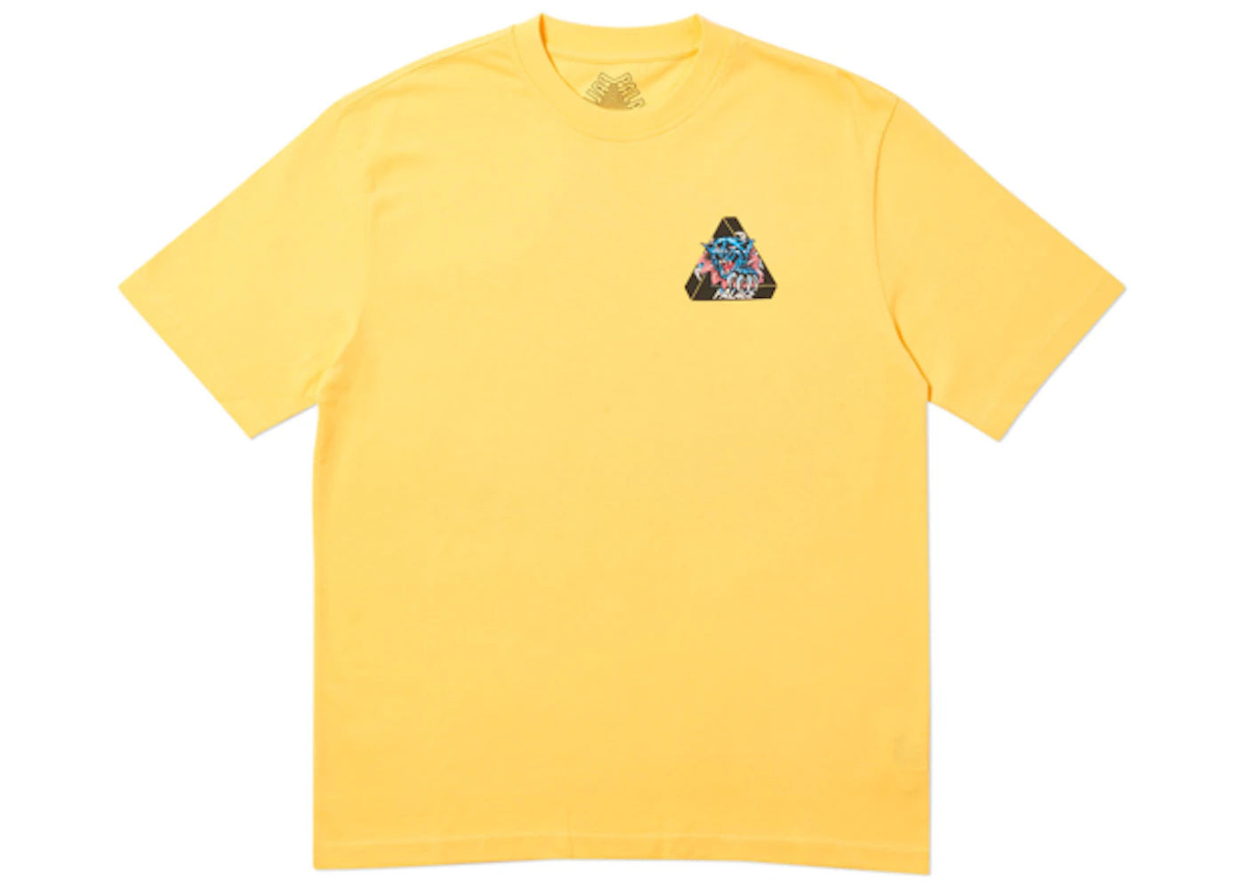 Palace Ripped T-shirt Yellow