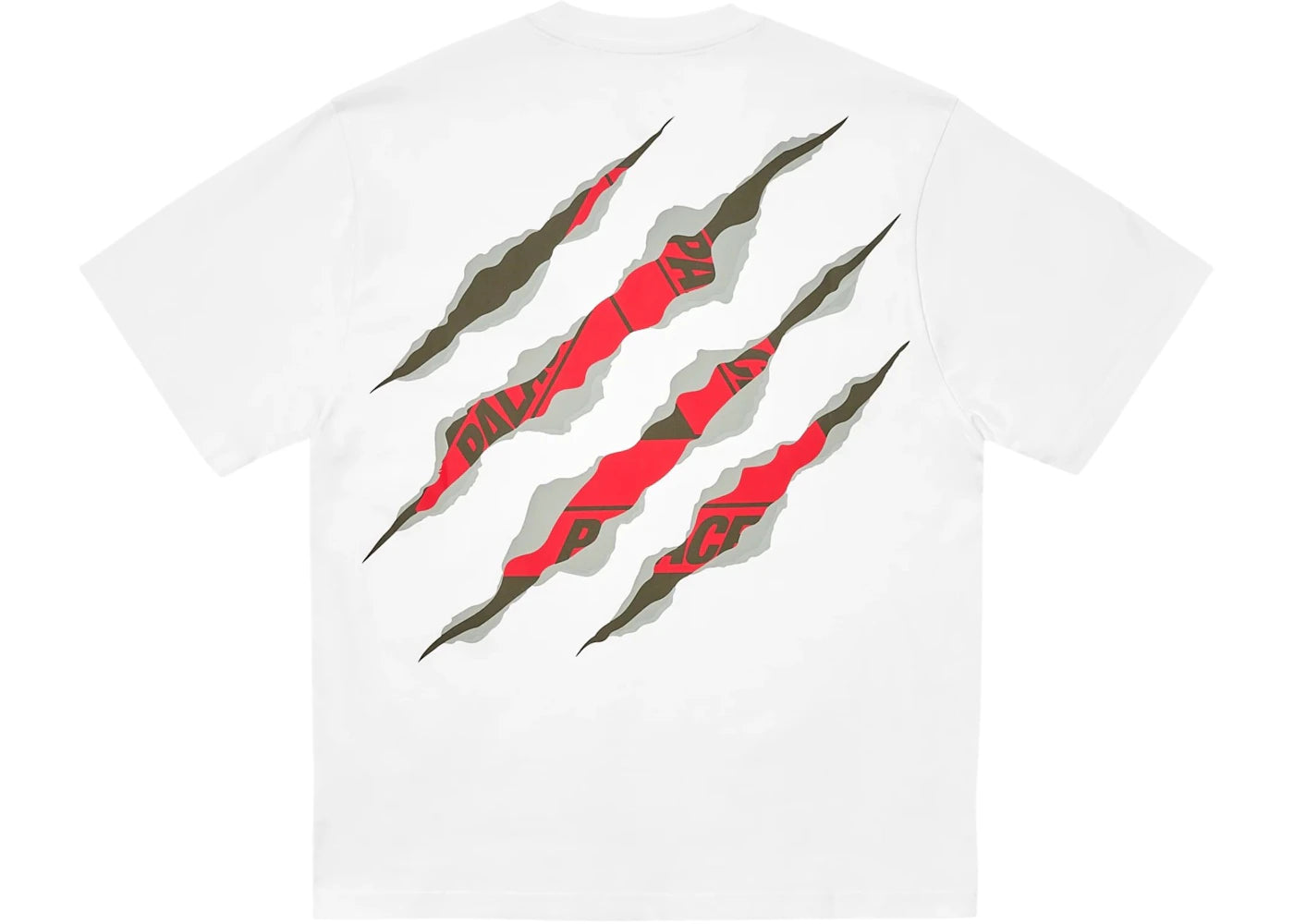Palace Ripped Tri T-Shirt White