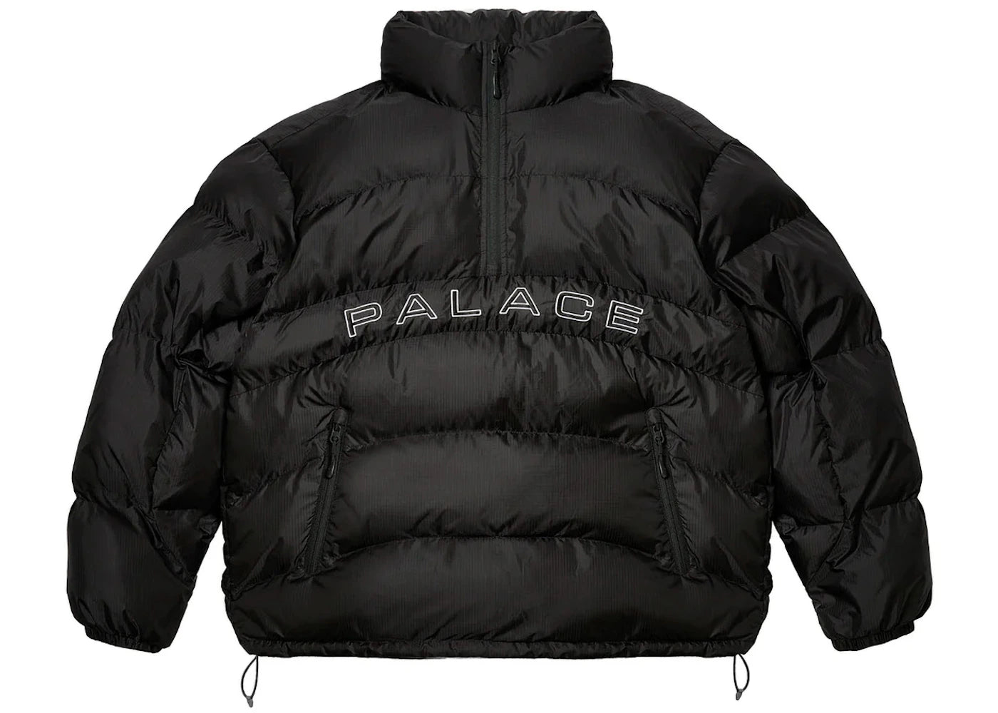 Palace Ripstop Arc Puffer Jacket Black