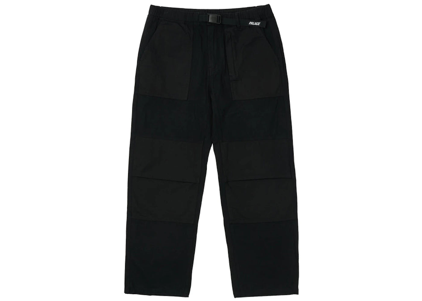 Palace Ripstop Cotton Belter Trousers Black