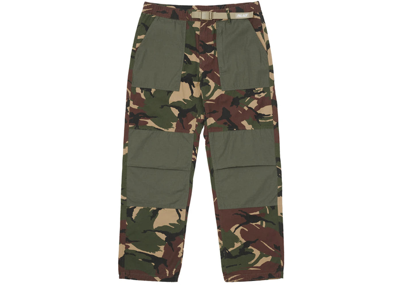 Palace Ripstop Cotton Belter Trousers Camo
