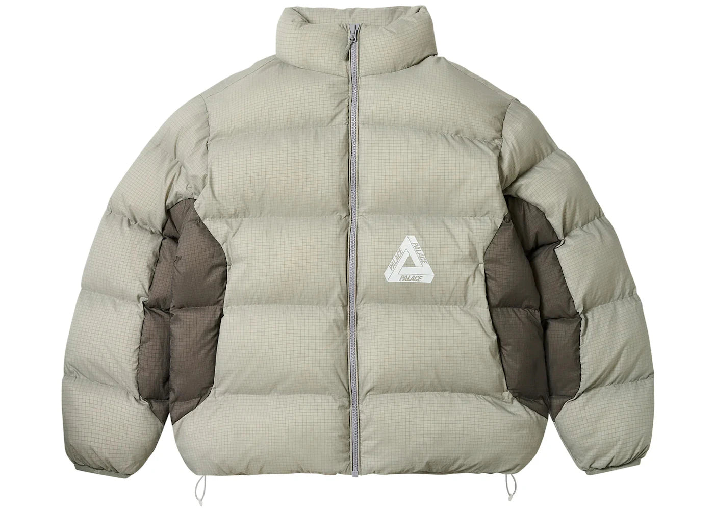 Palace Ripstop Puffer Concrete Grey