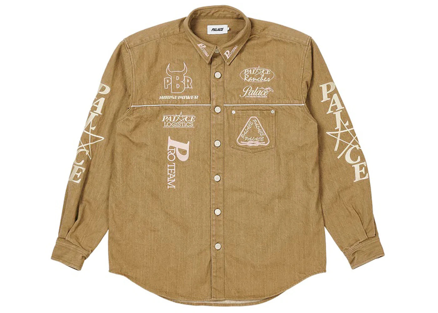 Palace Rodeo Shirt Brown