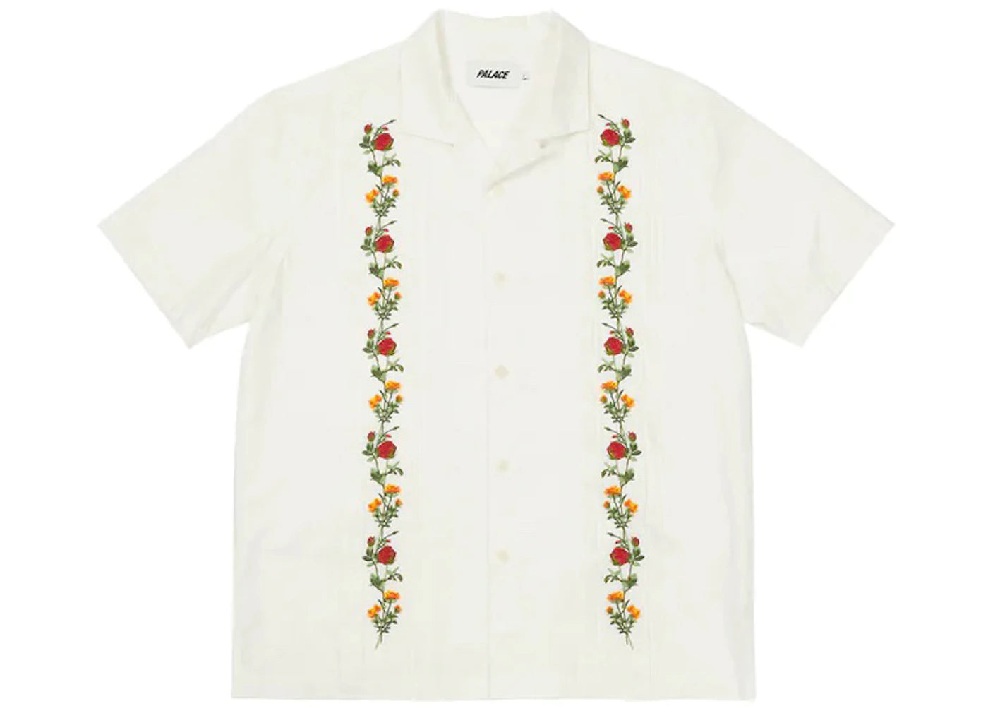 Palace Rose Chain Shirt White