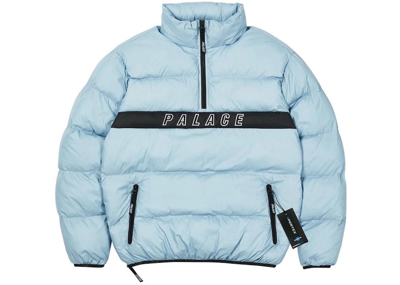 Palace Ruffer Puffer Jacket Sky