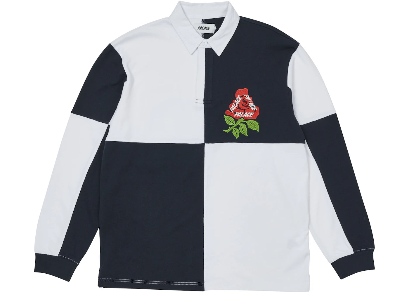 Palace Rugger Bugger Rugby White/Navy