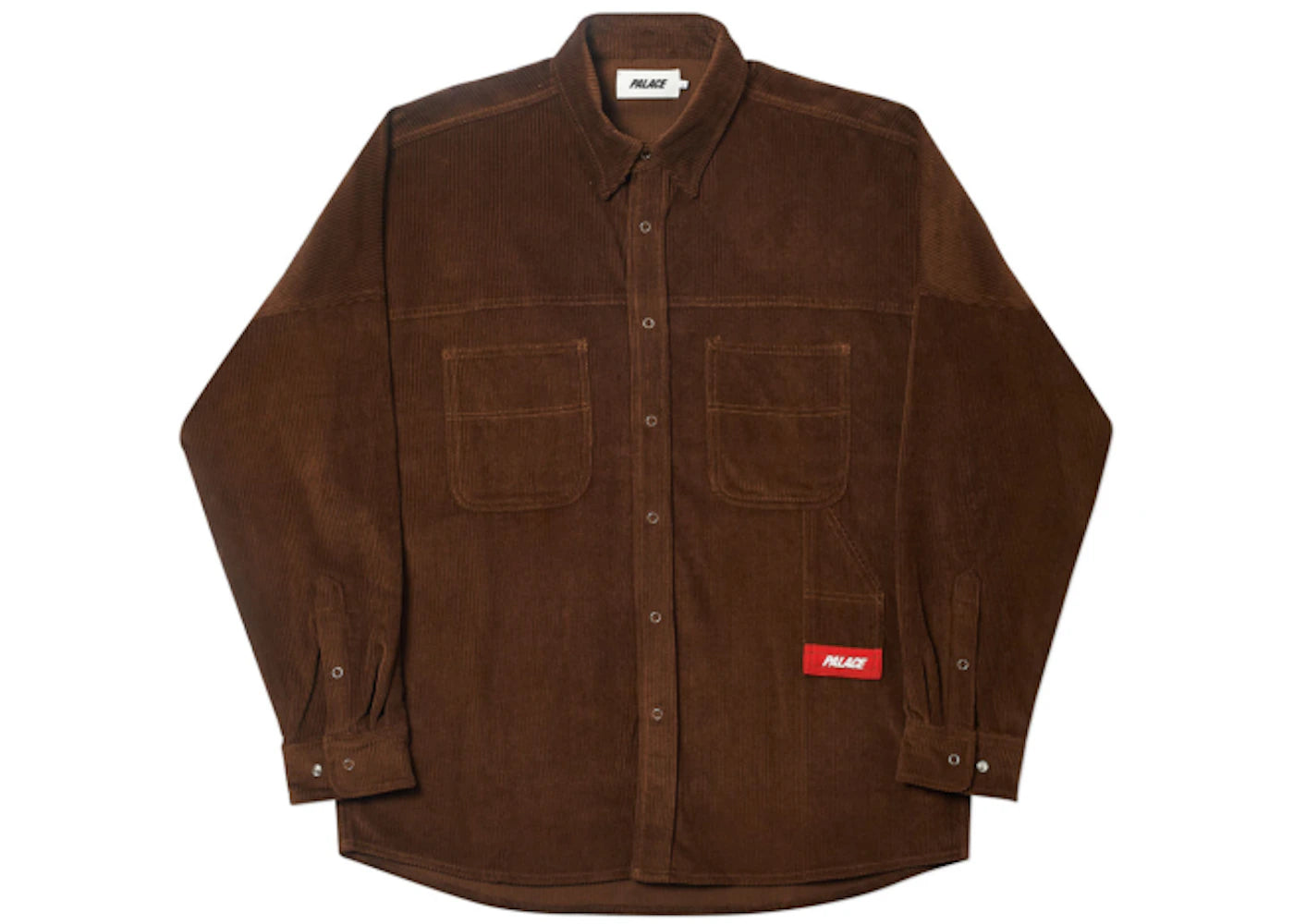 Palace S-Cord Shirt Brown