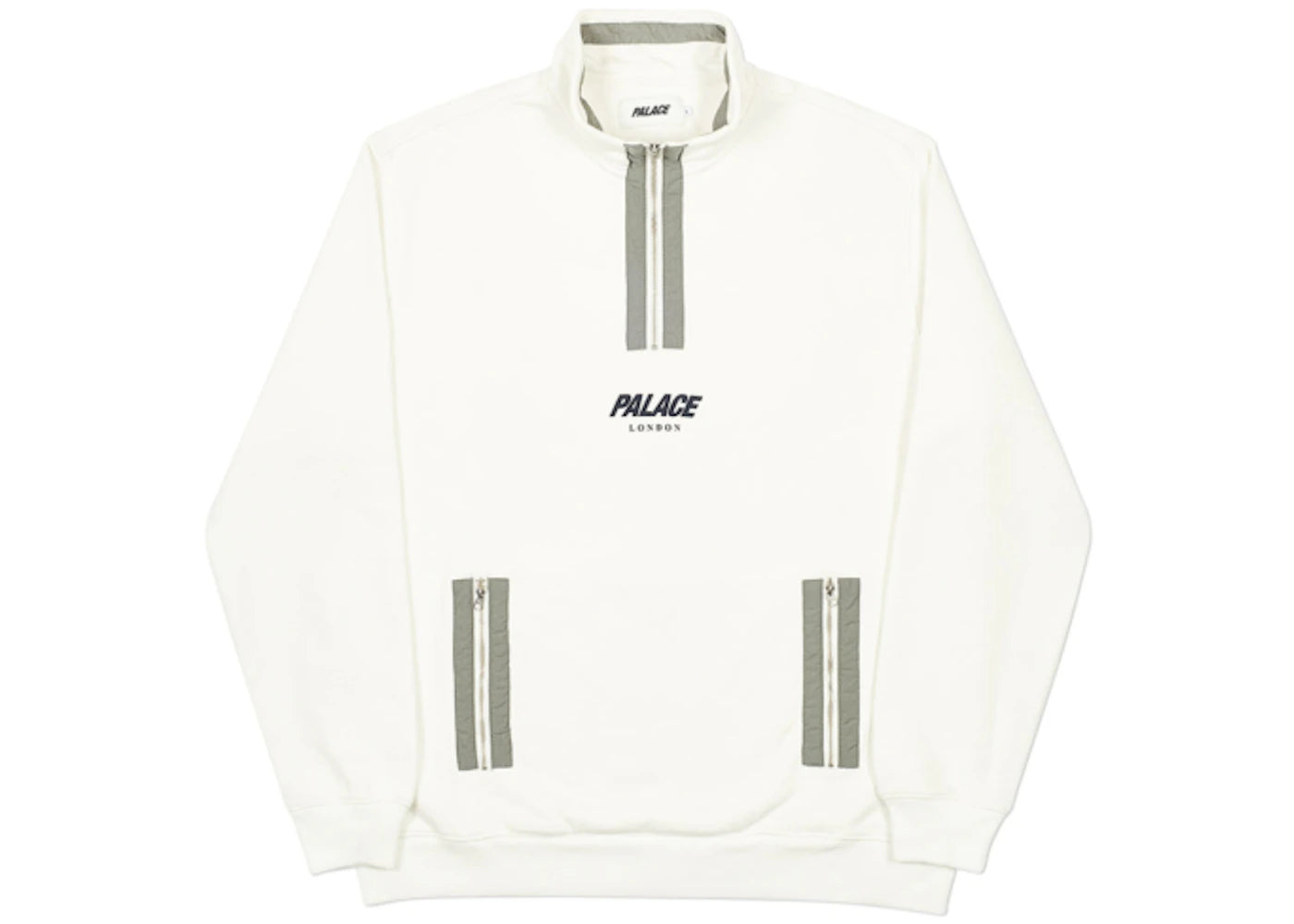 Palace S-Funnel Sweat White
