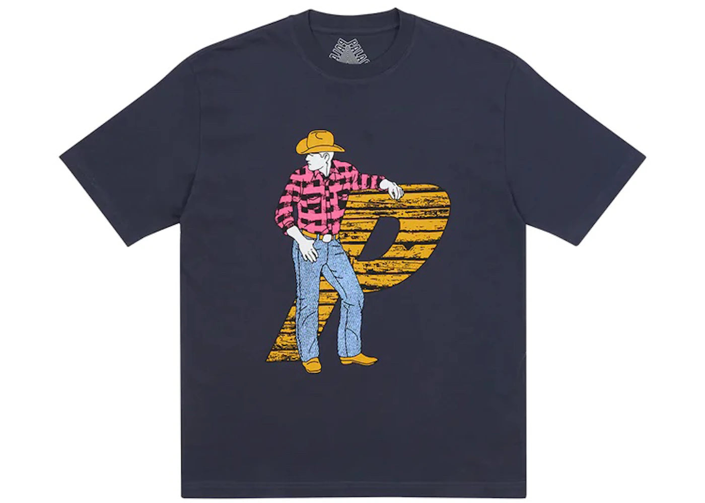 Palace Saddle Up T-shirt Navy