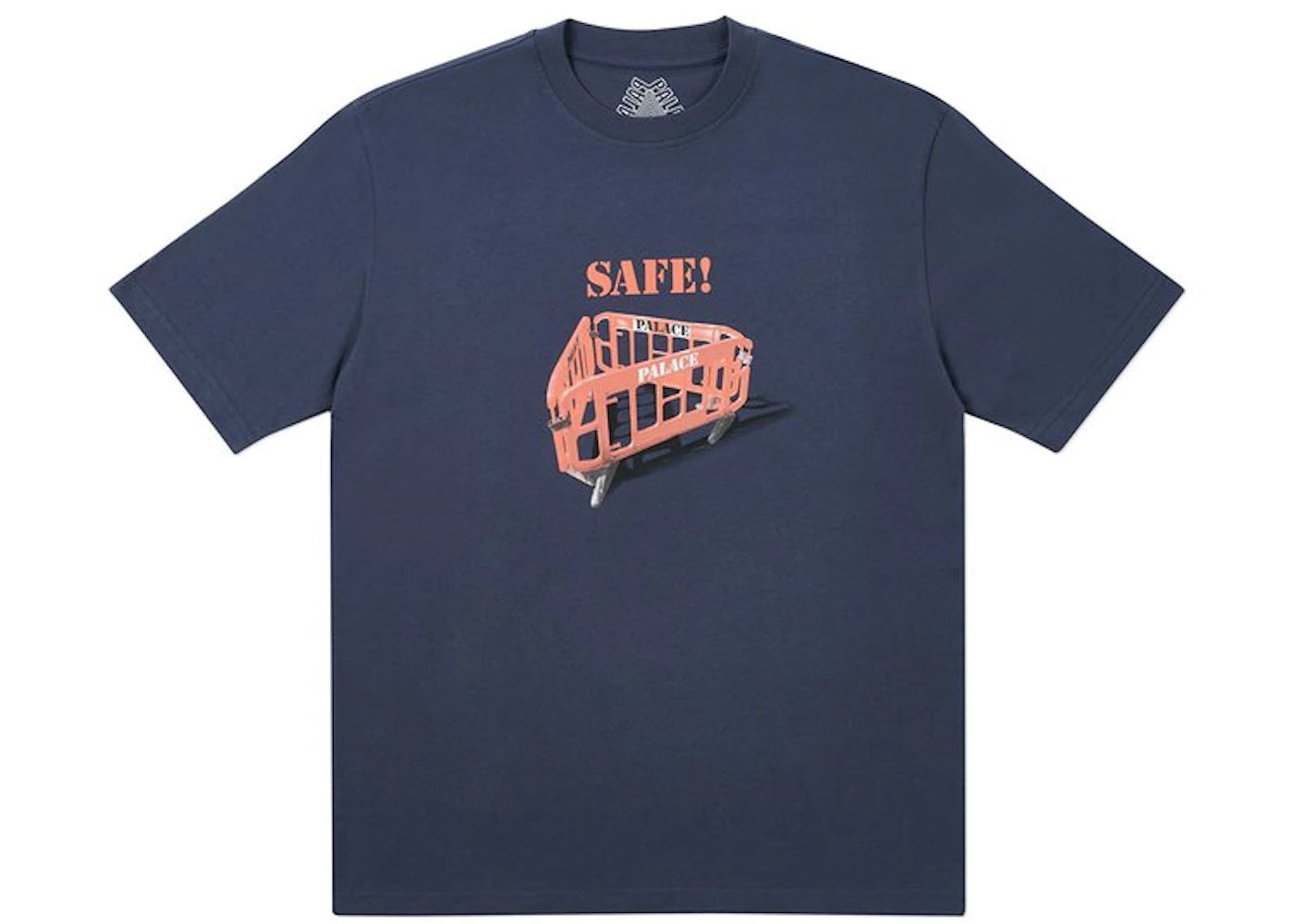 Palace Safety T-shirt Navy