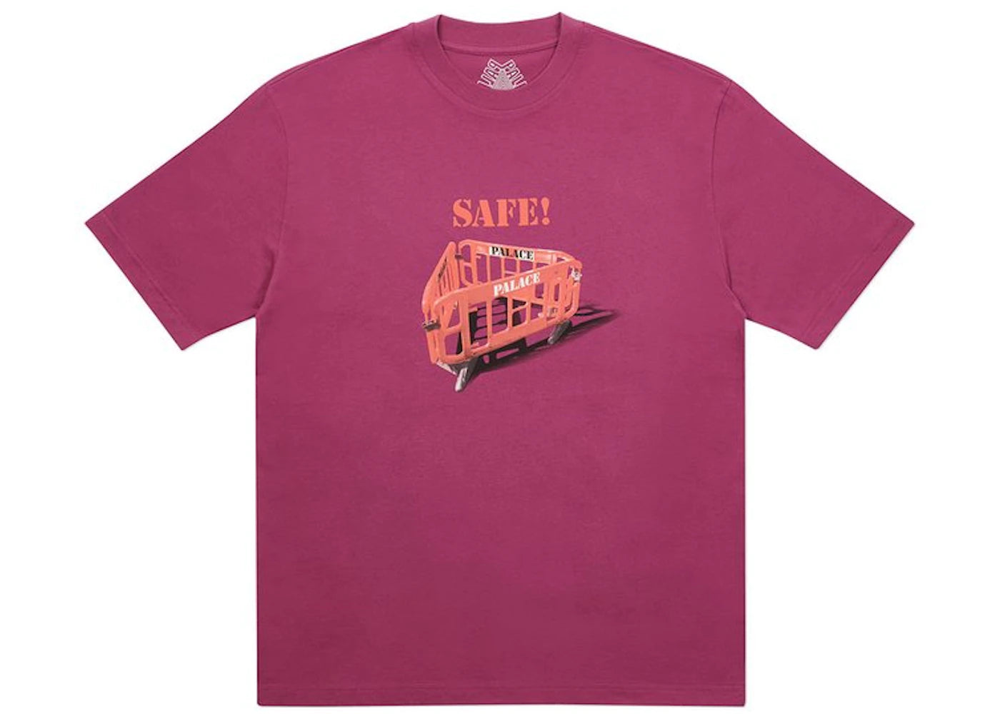 Palace Safety T-shirt Wine