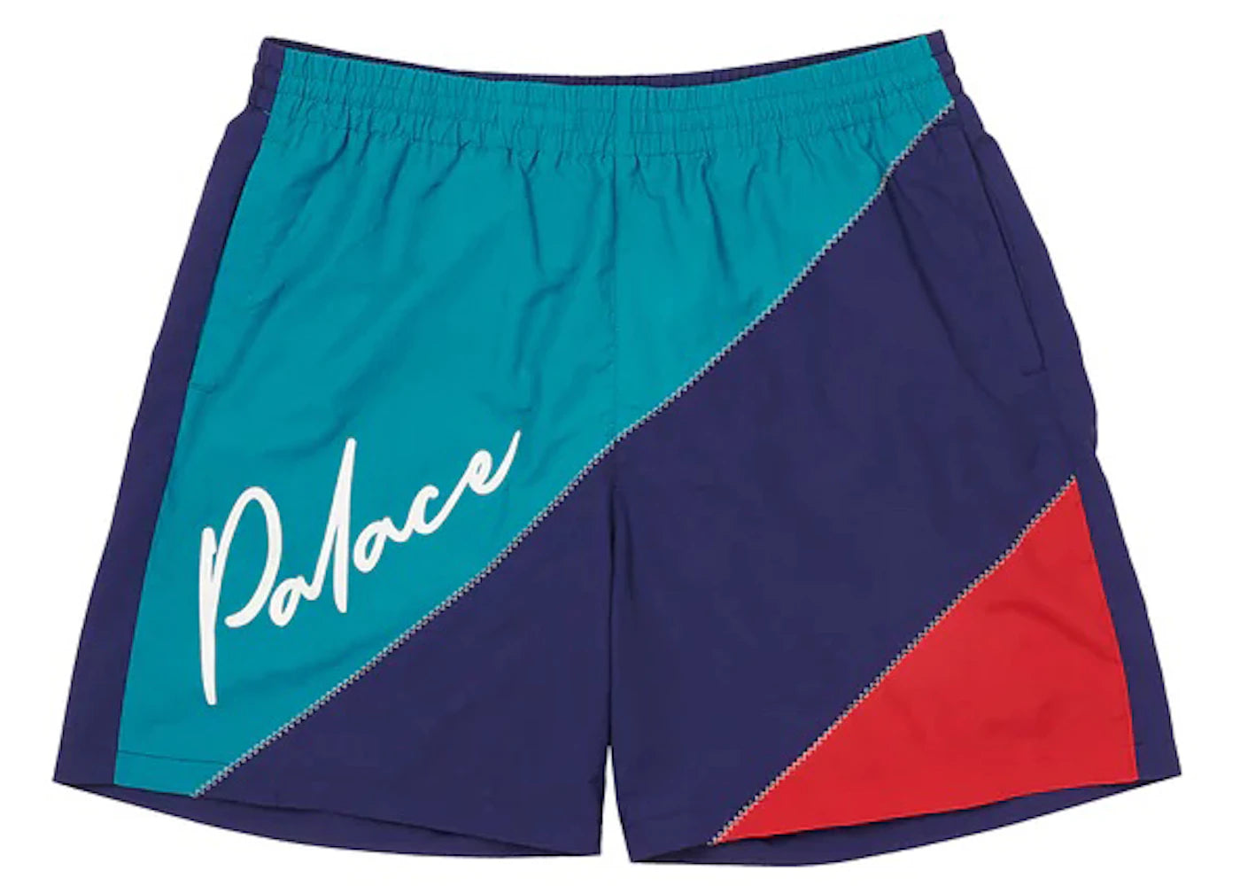 Palace Sail Shorts Teal/Navy/Red