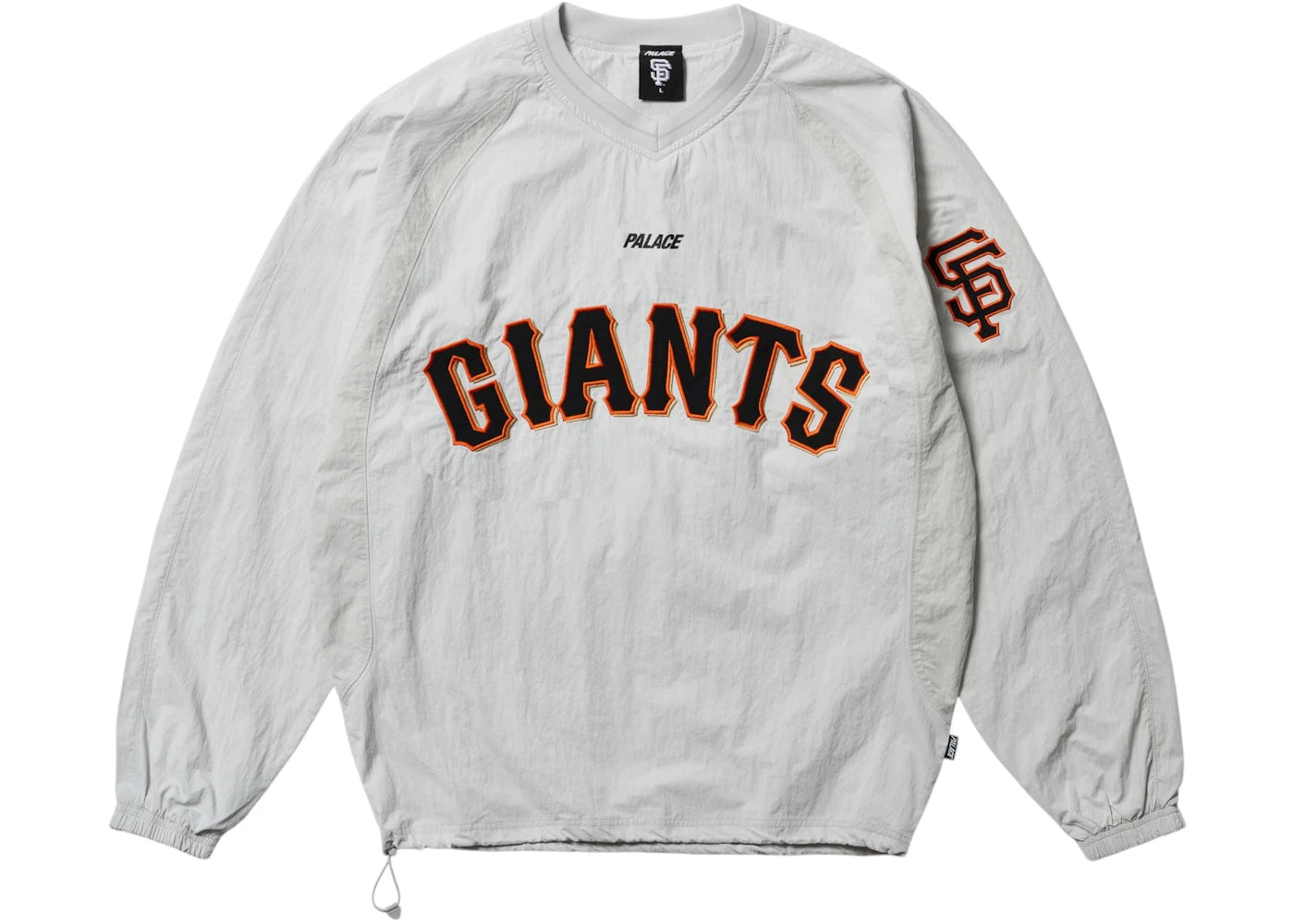 Palace San Francisco Giants Shell Crew Sweatshirt Grey