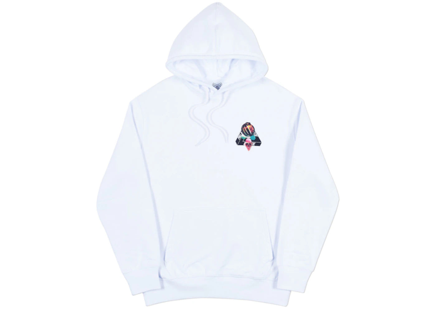 Palace Sans Ferg Hood White
