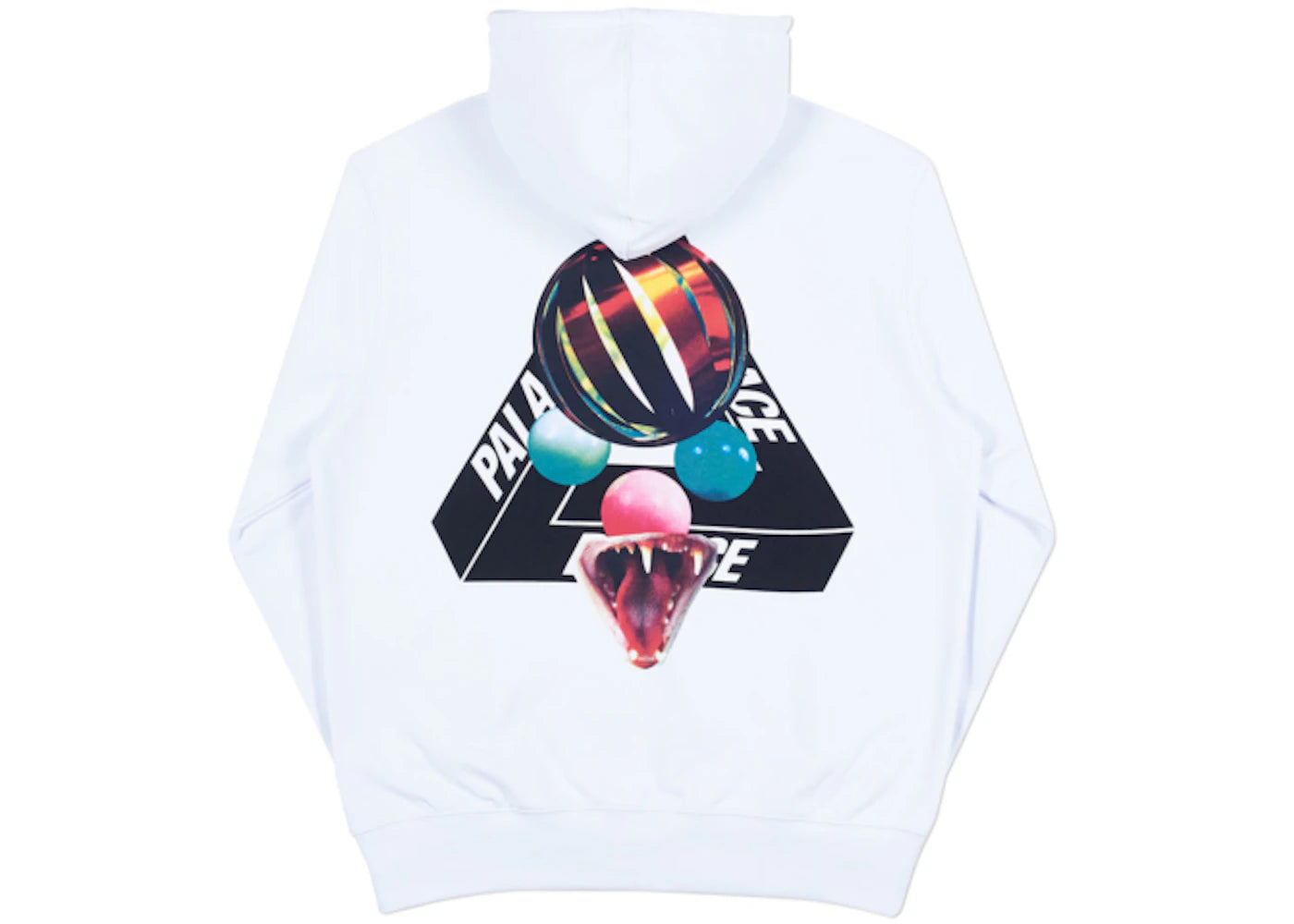 Palace Sans Ferg Hood White