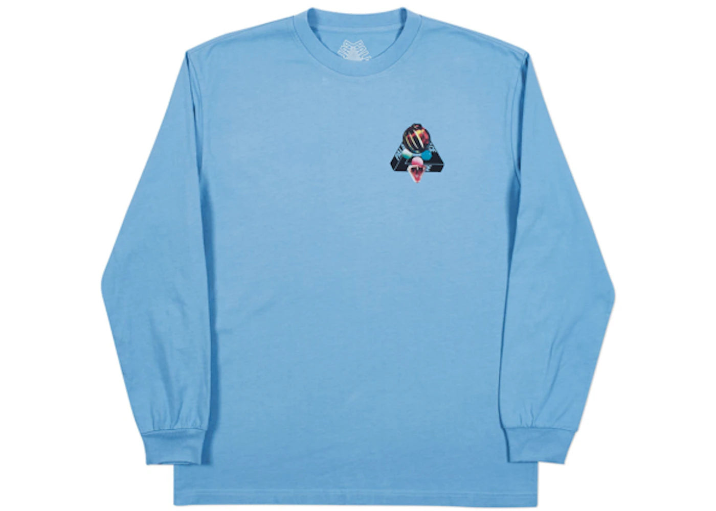 Palace Sans Ferg Longsleeve T-shirt Cornflower Blue