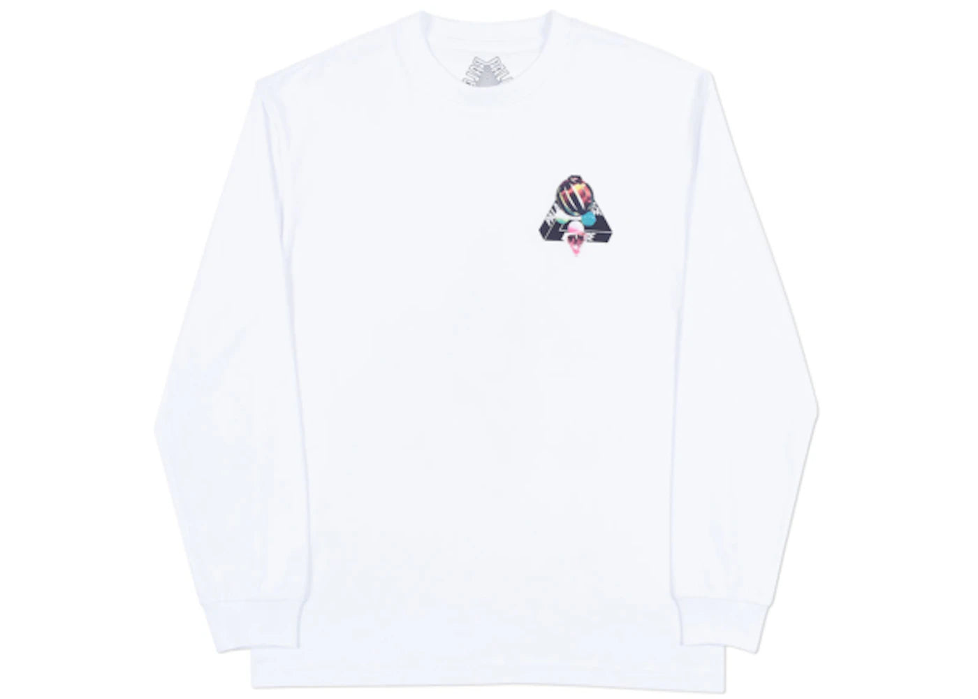 Palace Sans Ferg Longsleeve T-shirt White