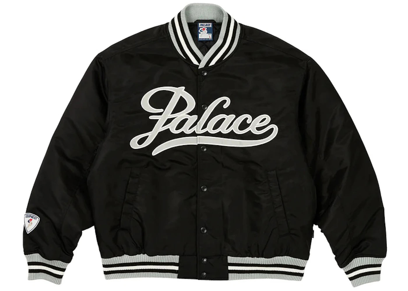 Palace Satin The Arena Jacket Black