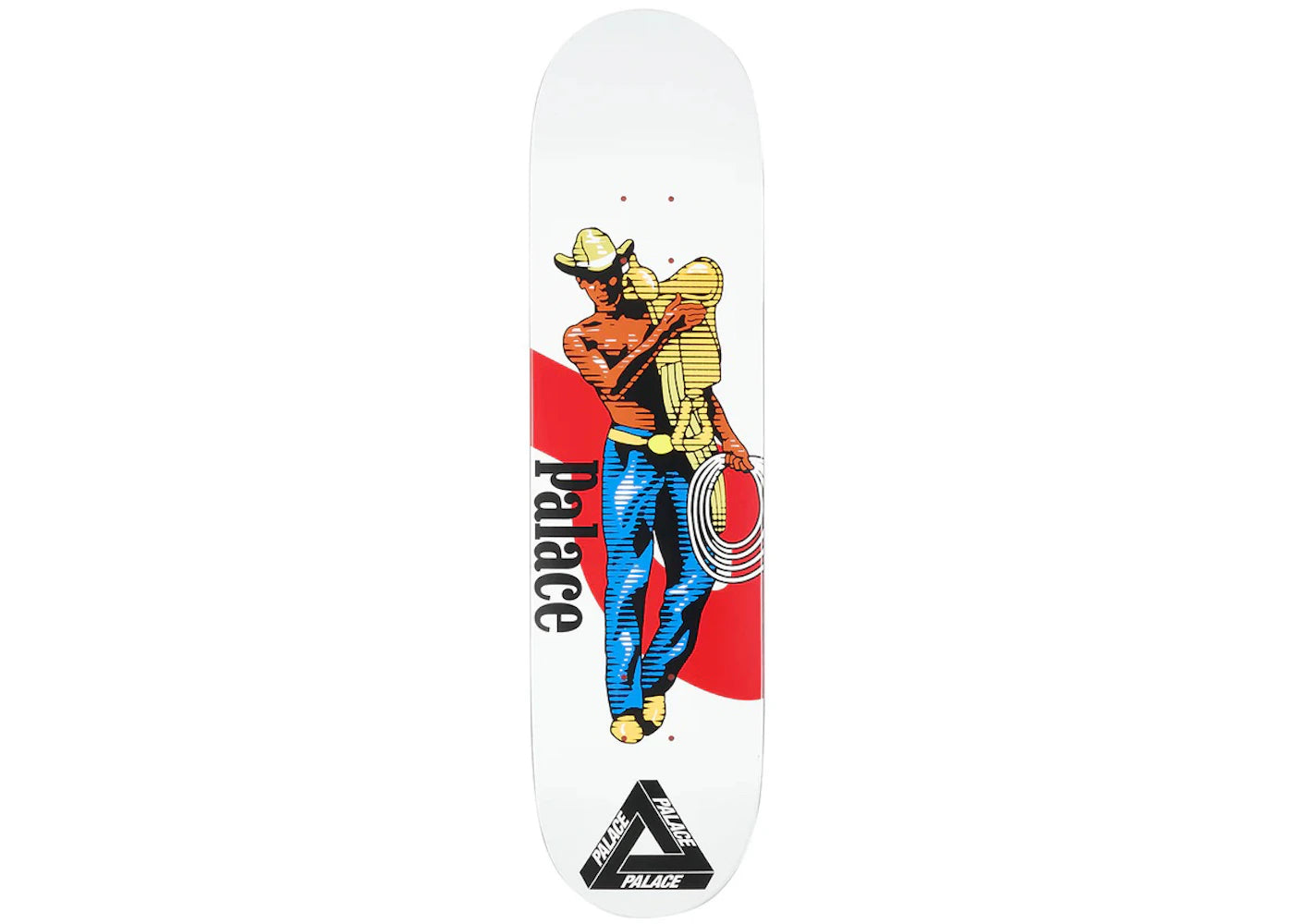 Palace Saves 8.1 Skateboard Deck White