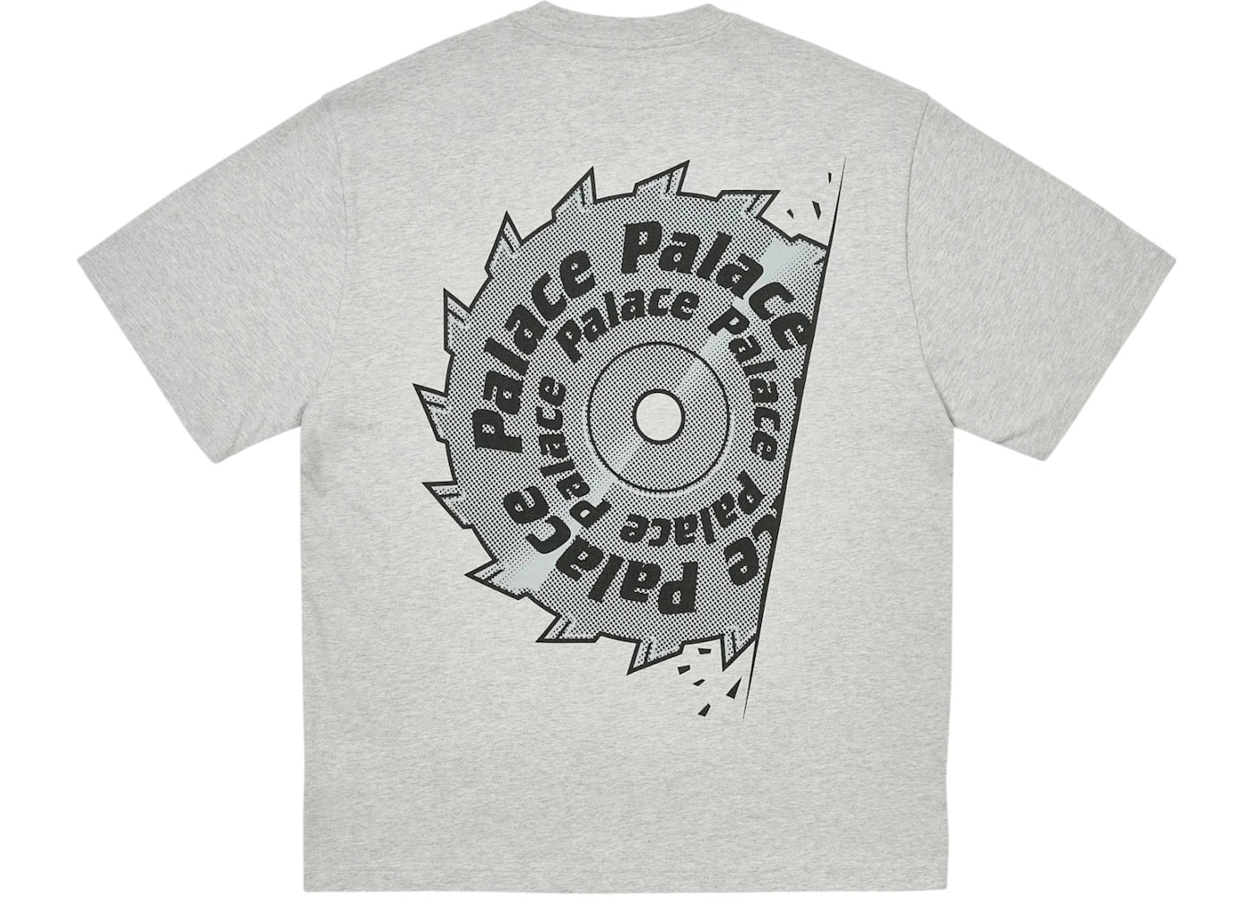 Palace Saw T-Shirt Grey Marl