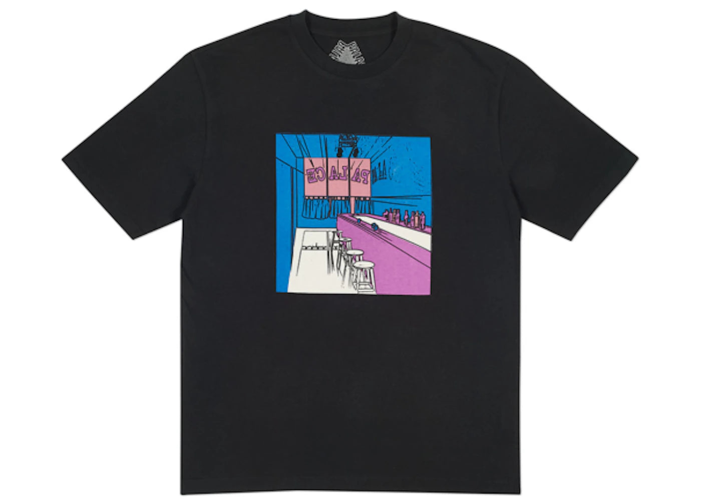 Palace Scheisse Face T-shirt Black