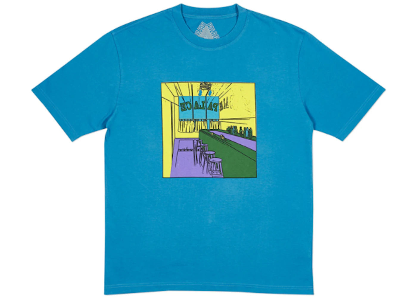 Palace Scheisse Face T-Shirt Blue