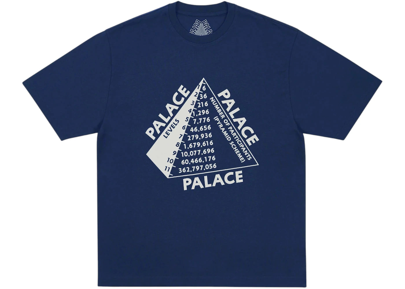 Palace Scheme T-Shirt Navy