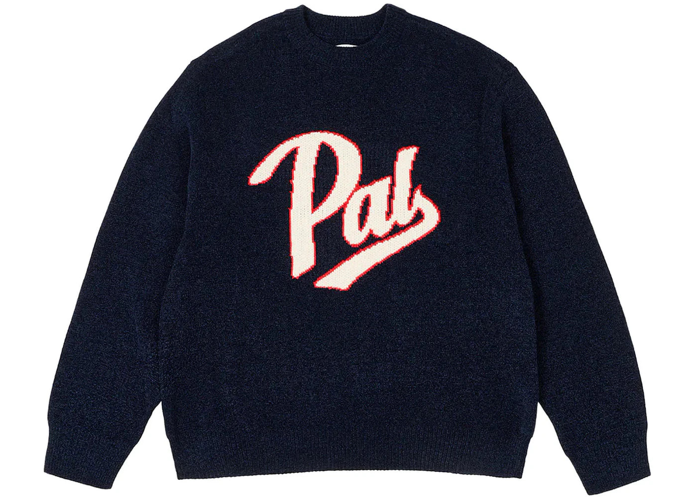 Palace Script Knit Navy