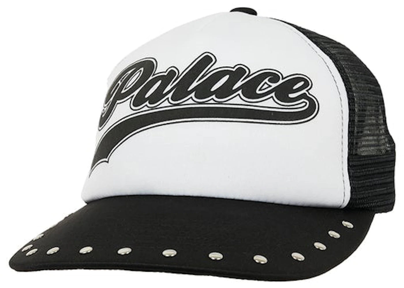 Palace Script Mesh Back 5-Panel Black