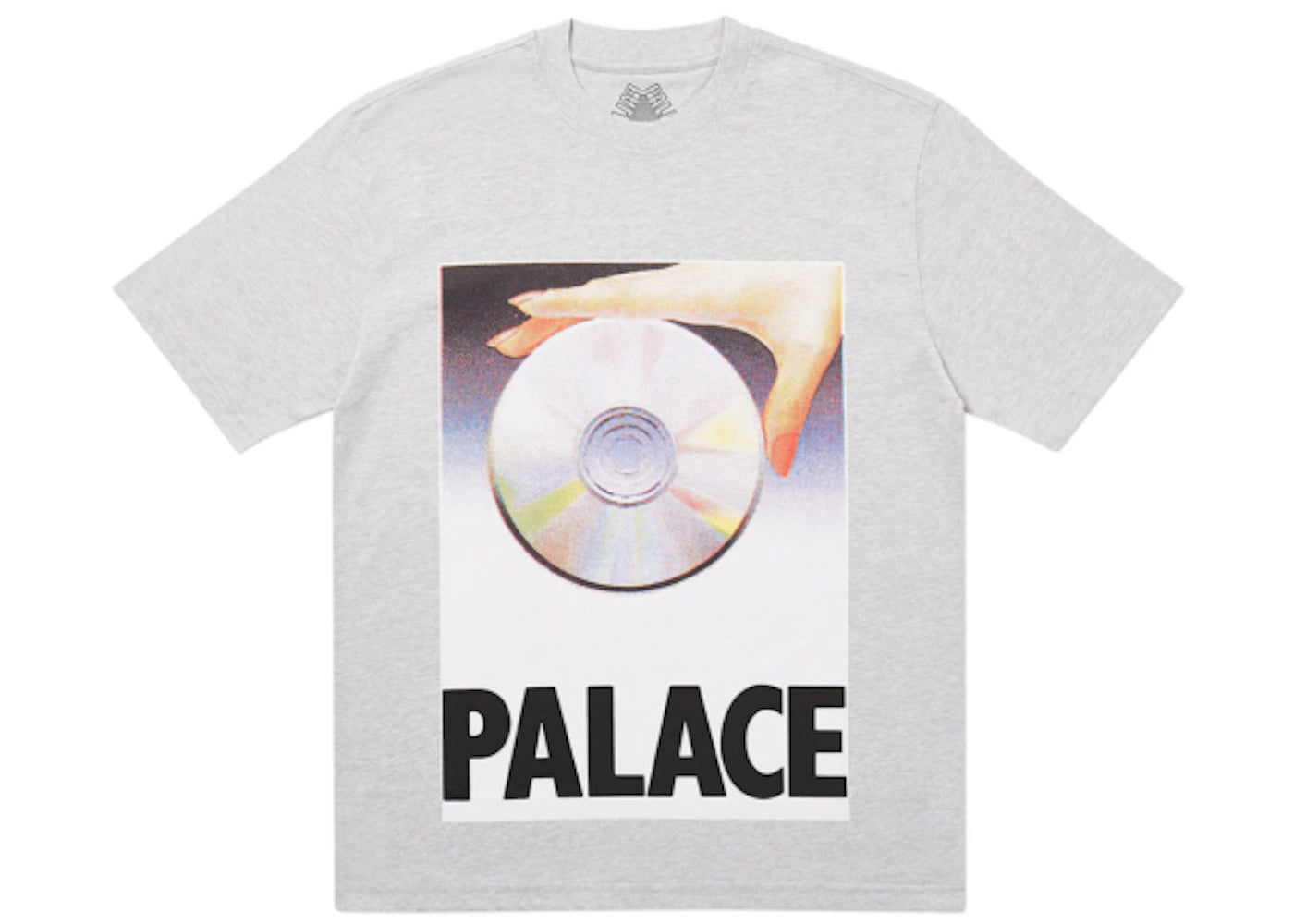 Palace See-D T-Shirt Grey Marl