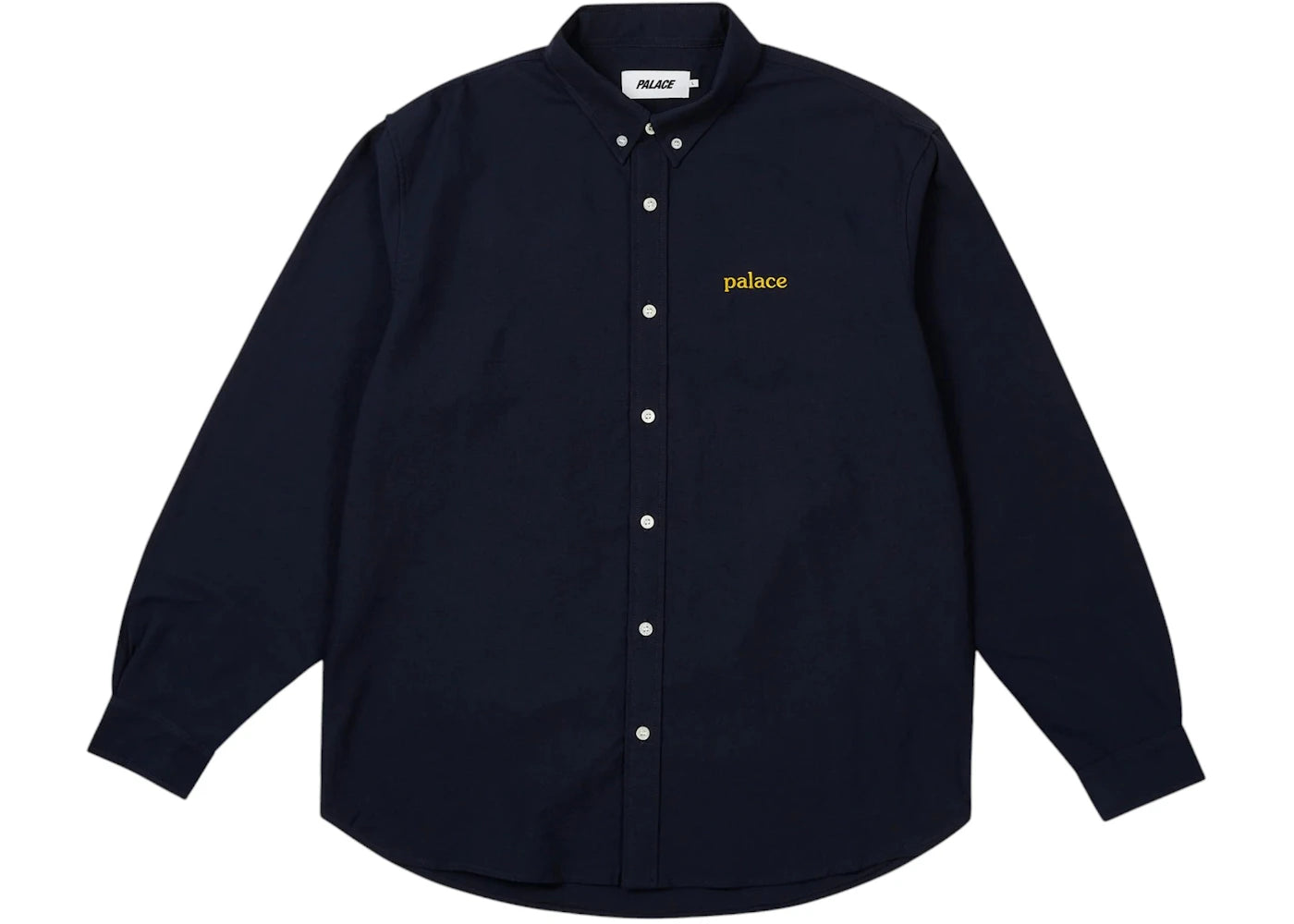 Palace Seersucker Oxford Shirt Navy