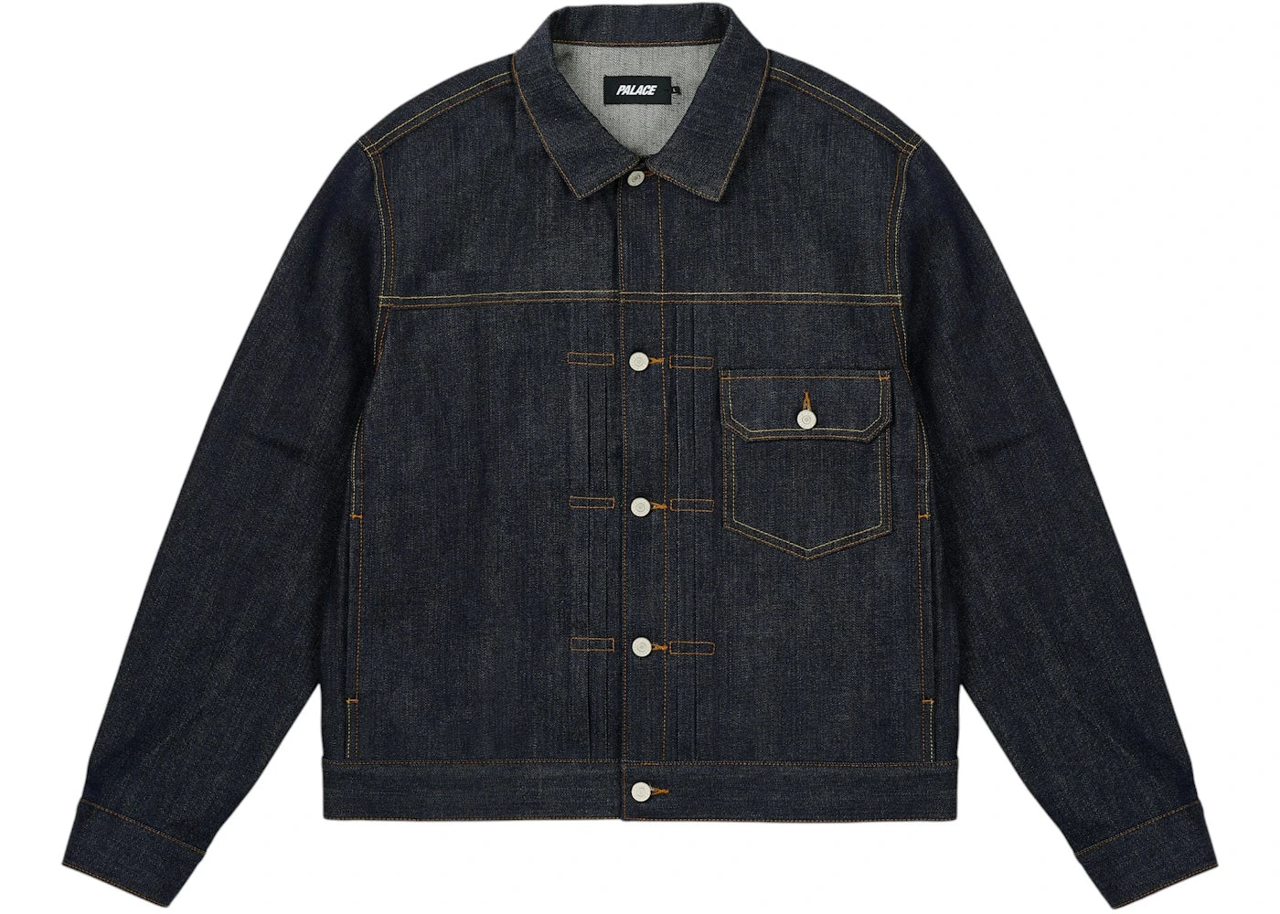Palace Selvedge Denim Jacket Raw Denim