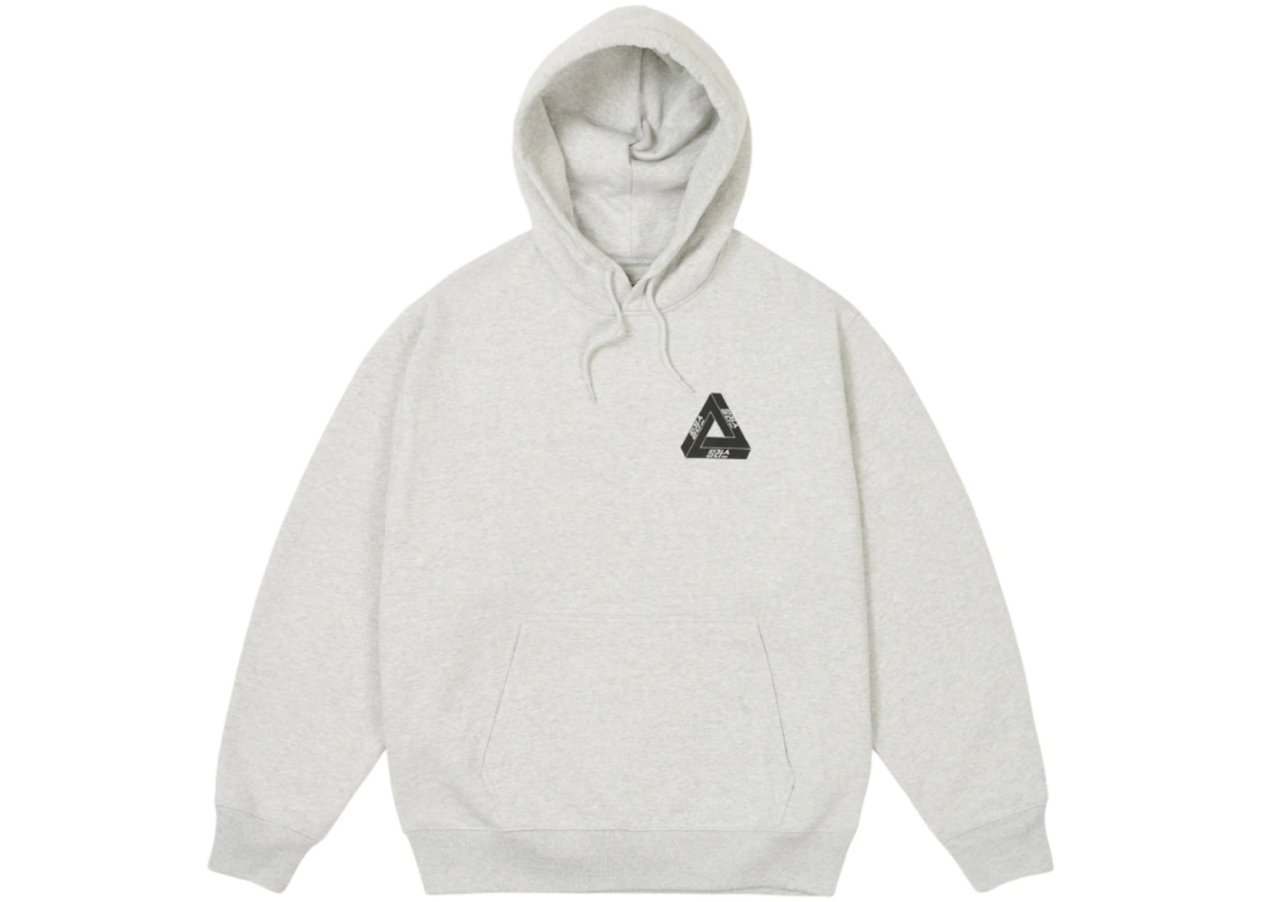 Palace Seoul 2 Seoul Hoodie Grey Marl