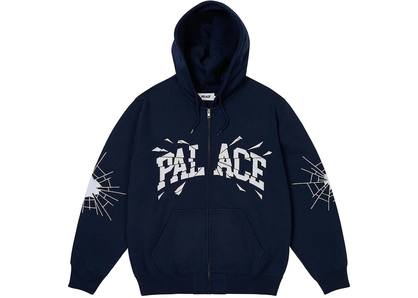 Palace Shatter Zip Hood Navy