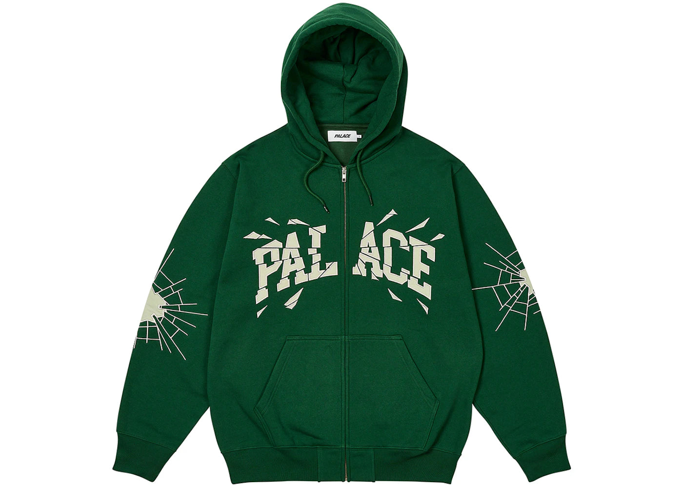 Palace Shatter Zip Hood Racey Green