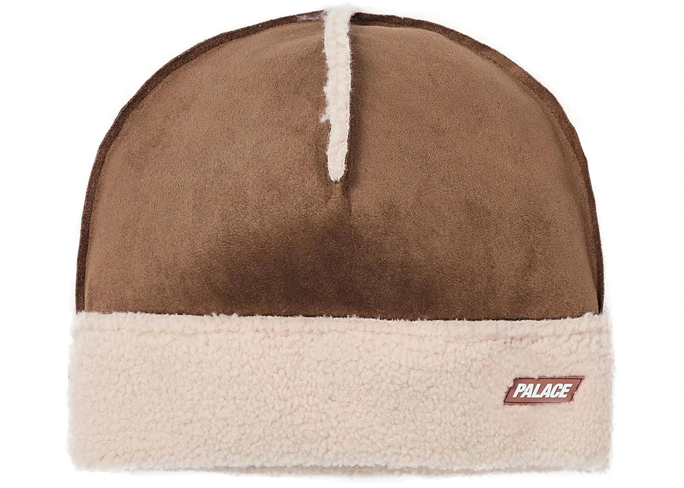 Palace Shearling Beanie Caked Brown