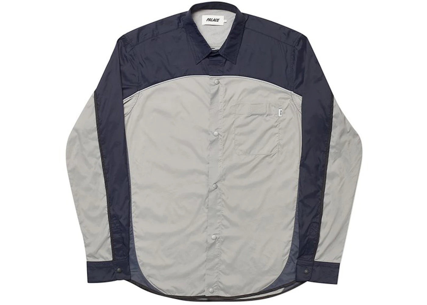 Palace Shell Out Shirt Grey/Navy