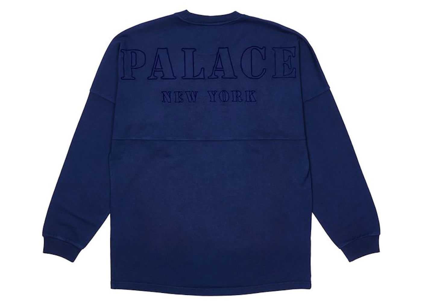 Palace Shop Drop Shoulder Longsleeve Navy - New York