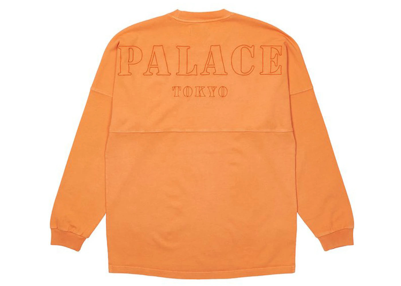 Palace Shop Drop Shoulder Longsleeve Orange - Tokyo