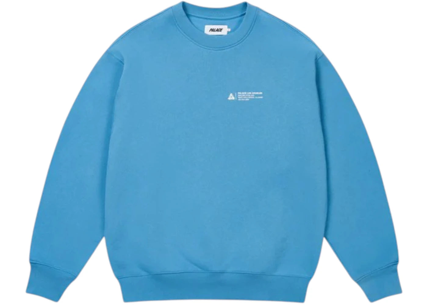 Palace Shop Locator Crew Ocean Blue